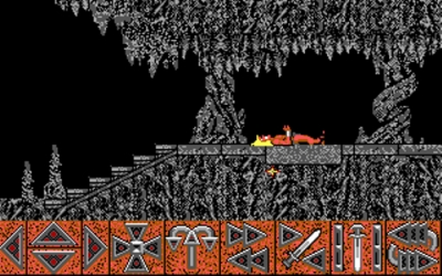Screen ze hry Barbarian