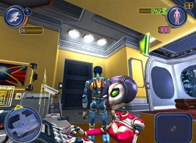 Screen ze hry American McGee Presents Scrapland