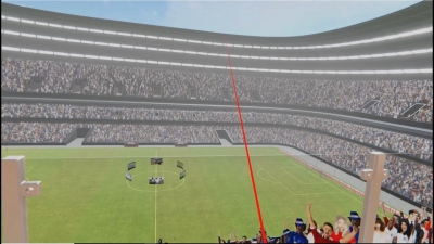 Screen ze hry Kicker