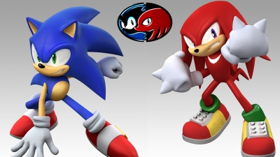 Artwork ke he Sonic the Hedgehog 2 & Knuckles