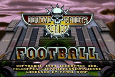 Screen ze hry Brutal Sports Football