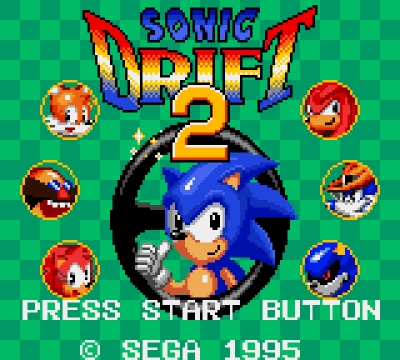 Screen ze hry Sonic Drift Racing