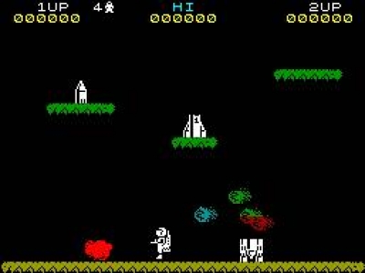 Screen ze hry Jetpac