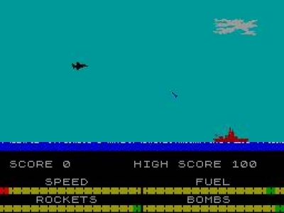 Screen ze hry Harrier Attack