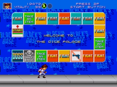 Screen ze hry Gunstar Heroes