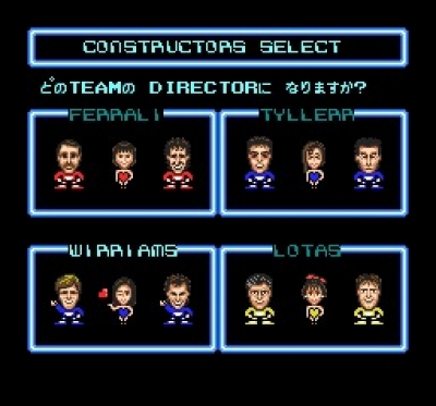 Screen ze hry F1 CIRCUS