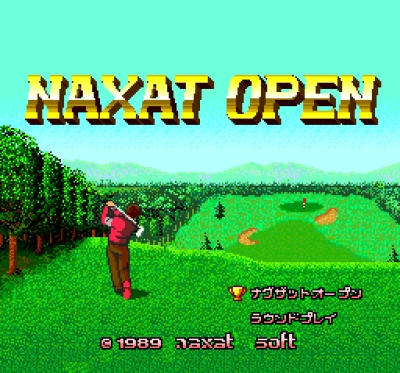 Screen ze hry NAXAT OPEN