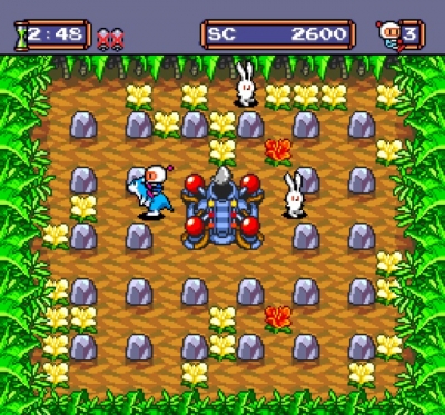Screen ze hry Bomberman ´94