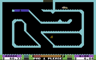 Screen ze hry Space Taxi