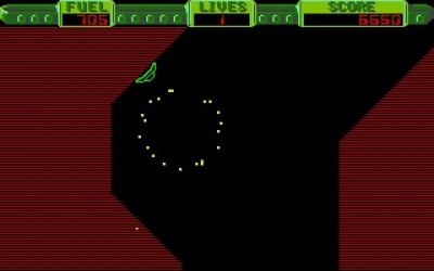 Screen ze hry Thrust