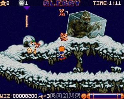 Screen ze hry Wiz n Liz: The Frantic Wabbit Wescue