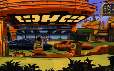 Screen ze hry NeoHunter