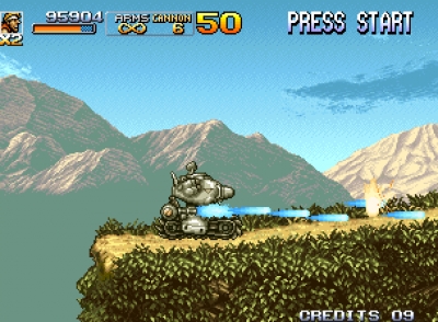 Screen ze hry Metal Slug 5