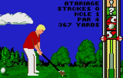Screen ze hry Awesome Golf
