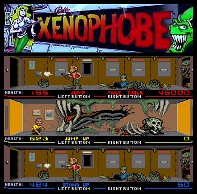 Screen ze hry Xenophobe