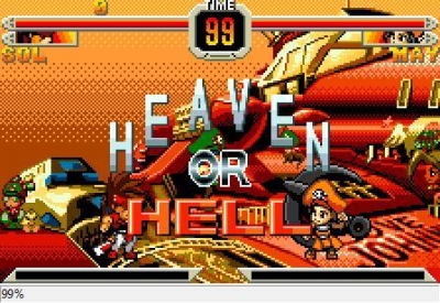 Screen ze hry Guilty Gear Petit 2