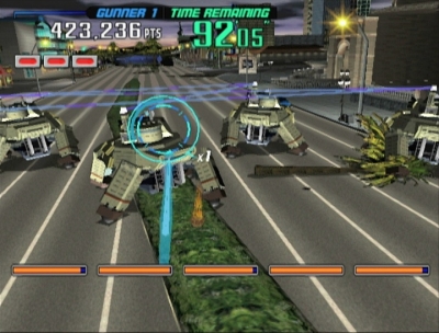 Screen ze hry L.A. Machineguns: Rage Of The Machines
