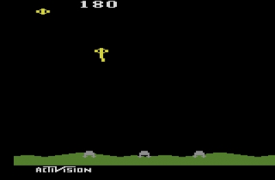 Screen ze hry Laser Blast