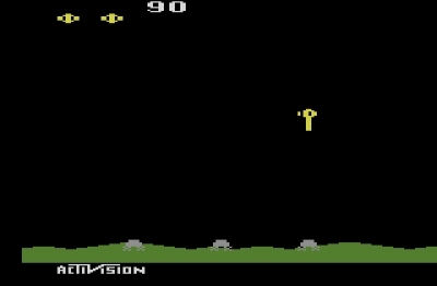 Screen ze hry Laser Blast