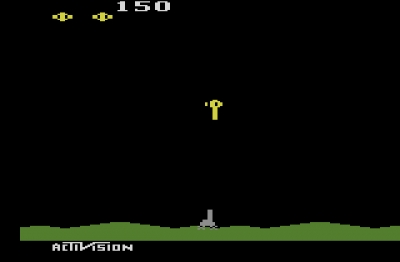 Screen ze hry Laser Blast