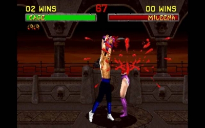 Screen ze hry Mortal Kombat II