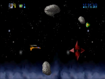 Screen ze hry Trevor McFur in the Crescent Galaxy