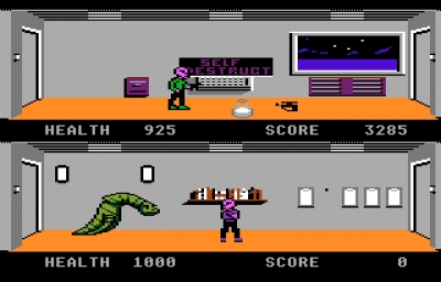 Screen ze hry Xenophobe