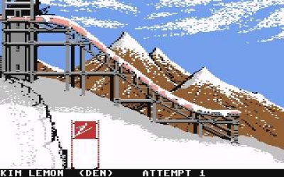 Screen ze hry Winter Games