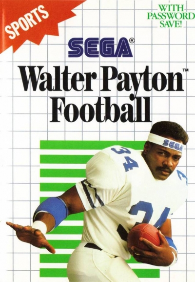 Artwork ke he Walter Payton Football