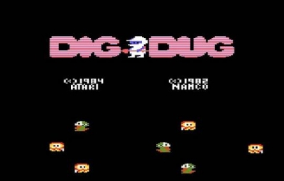 Screen ze hry Dig Dug