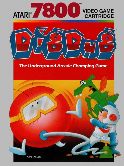 Obal hry Dig Dug