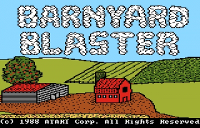 Screen ze hry Barnyard Blaster