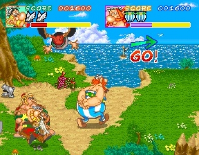 Screen ze hry Asterix