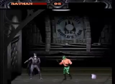 Screen ze hry Batman Forever