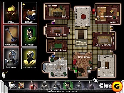 Screen Clue: Murder at Boddy Mansion