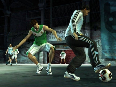 Screen ze hry FIFA Street 2