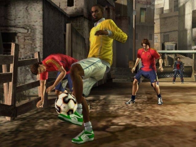 Screen ze hry FIFA Street 2