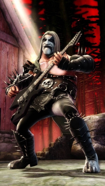 Screen ze hry Guitar Hero: Warriors of Rock