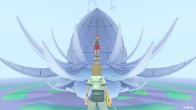 Screen ze hry Kingdom Hearts HD 2.5 ReMIX