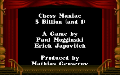 Screen ze hry National Lampoons Chess Maniac 5 Billion and 1