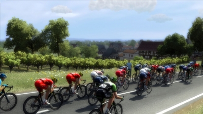 Screen ze hry Pro Cycling Manager 2014