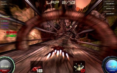 Screen ze hry Pyroblazer