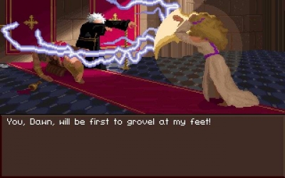 Screen ze hry Lands of Lore: The Throne of Chaos