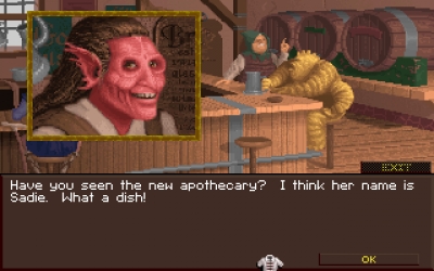 Screen ze hry Lands of Lore: The Throne of Chaos