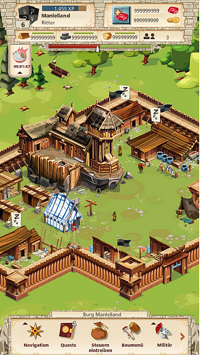 Screen ze hry Empire: Four Kingdoms