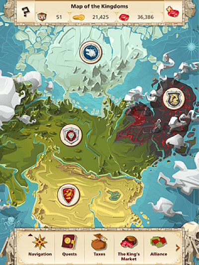 Screen ze hry Empire: Four Kingdoms