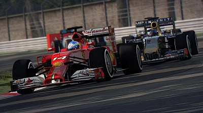 Screen ze hry F1 2014