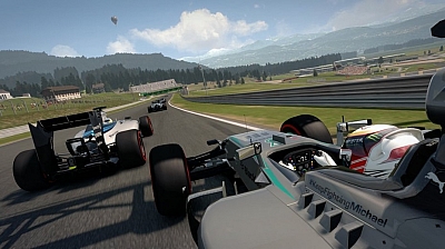 Screen ze hry F1 2014