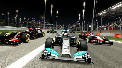 Screen ze hry F1 2014