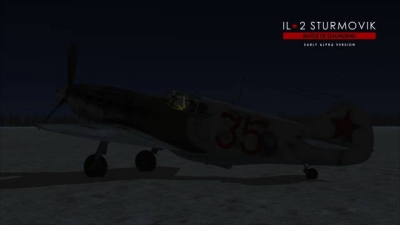Screen ze hry IL-2 Sturmovik: Battle of Stalingrad